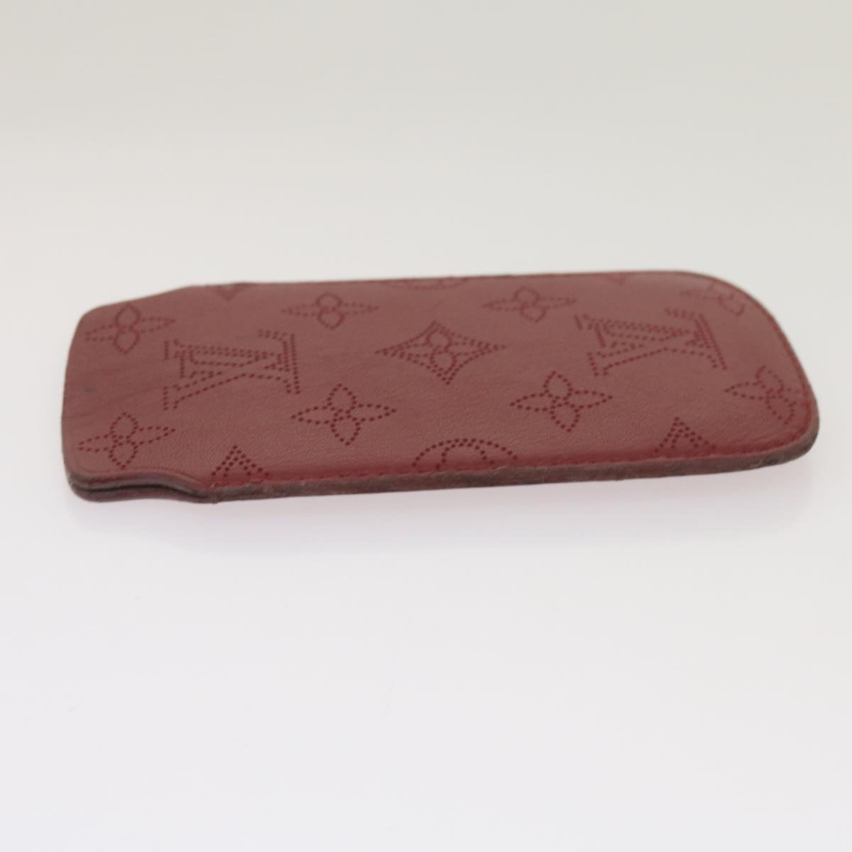 Louis Vuitton Etui Iphone Red Leather Phone Jewelry