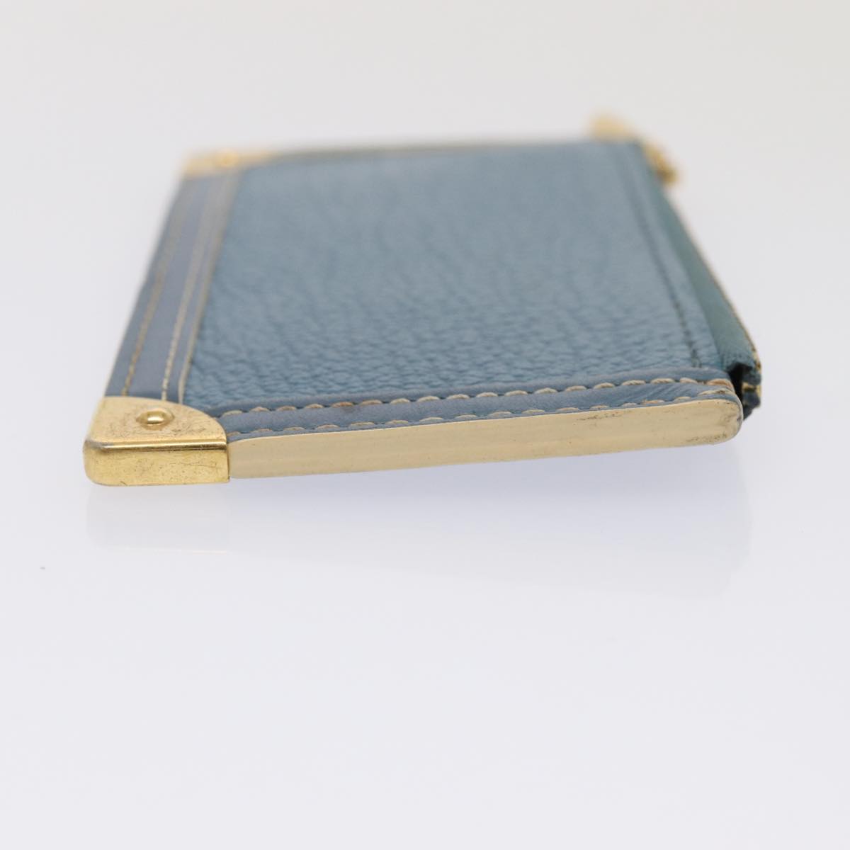 Louis Vuitton Suhali Blue Leather Wallet
