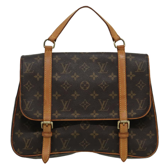 Louis Vuitton Marelle Brown Canvas Backpack Bag