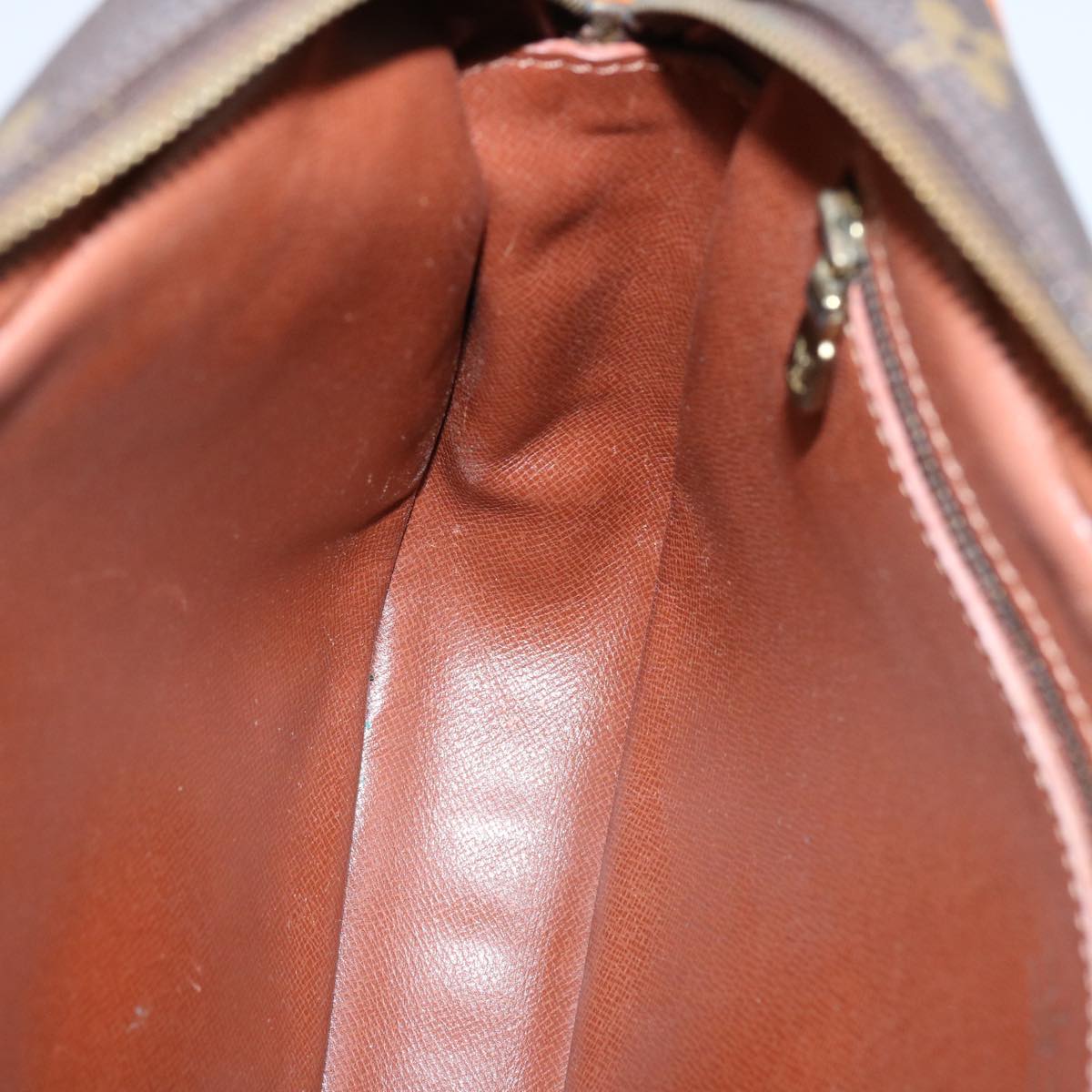 Louis Vuitton Jeune Fille Brown Canvas Shoulder Bag