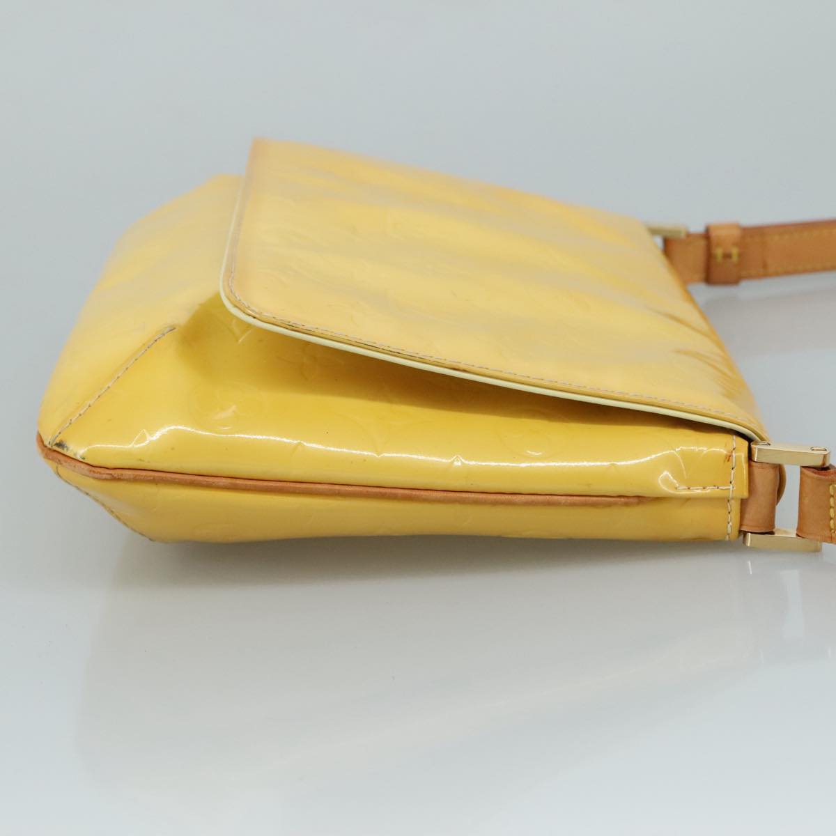 Louis Vuitton Thompson Street Yellow Patent Leather Shoulder Bag