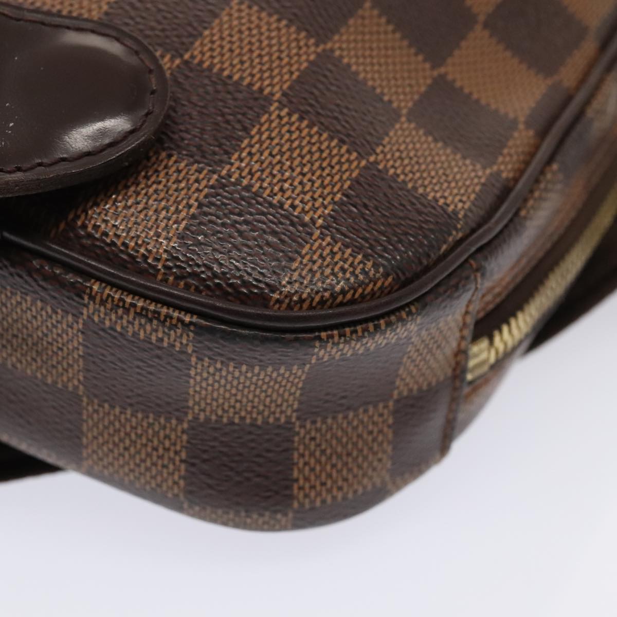 Louis Vuitton Gange Brown Canvas Shoulder Bag