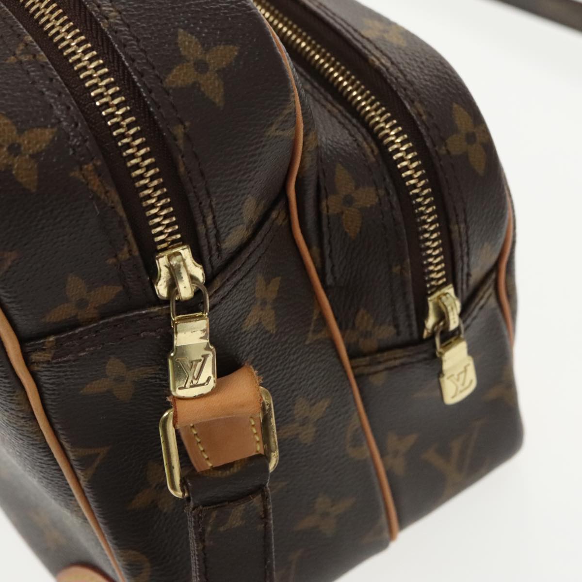 Louis Vuitton Nile Brown Canvas Shoulder Bag