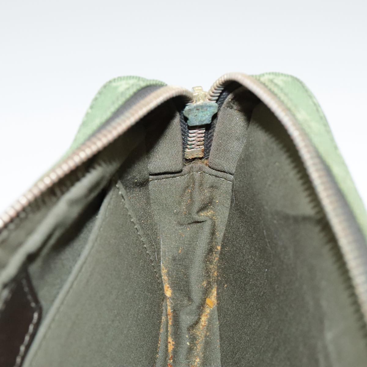 Louis Vuitton Juliette Khaki Canvas Shoulder Bag