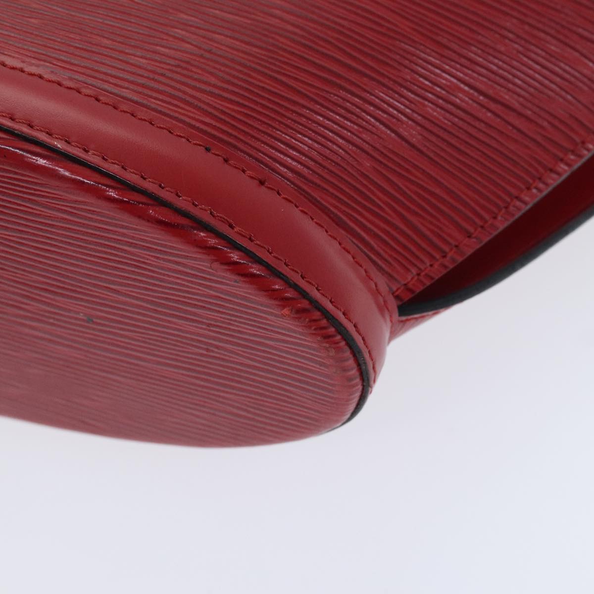 Louis Vuitton Saint Jacques Red Leather Handbag