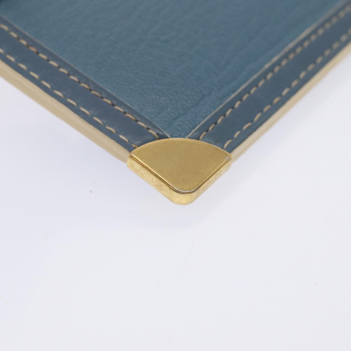 Louis Vuitton Suhali Blue Leather Wallet