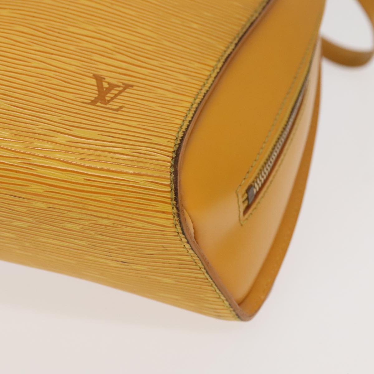 Louis Vuitton Mabillon Yellow Leather Backpack Bag