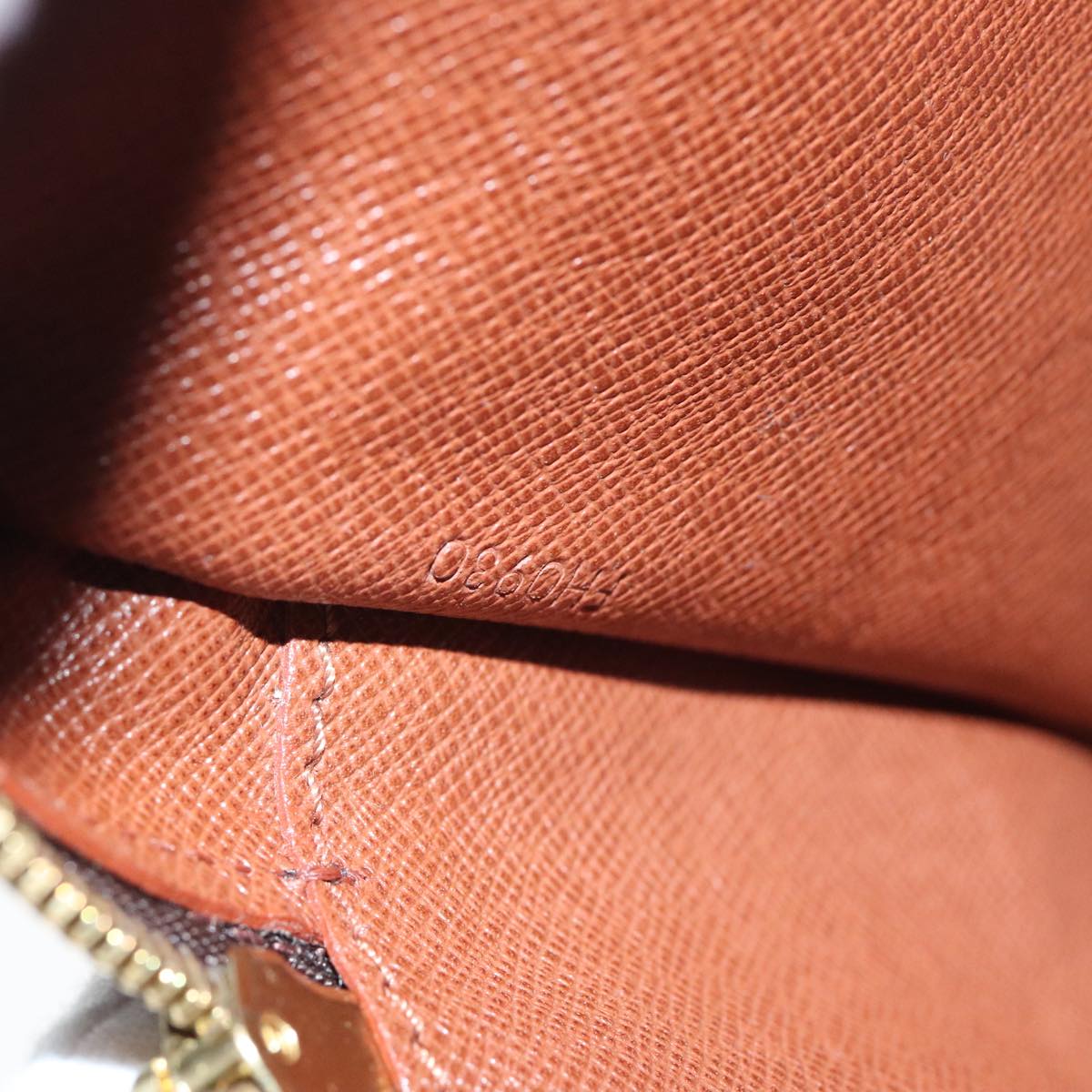 Louis Vuitton Compiegne 28 Brown Canvas Clutch Bag