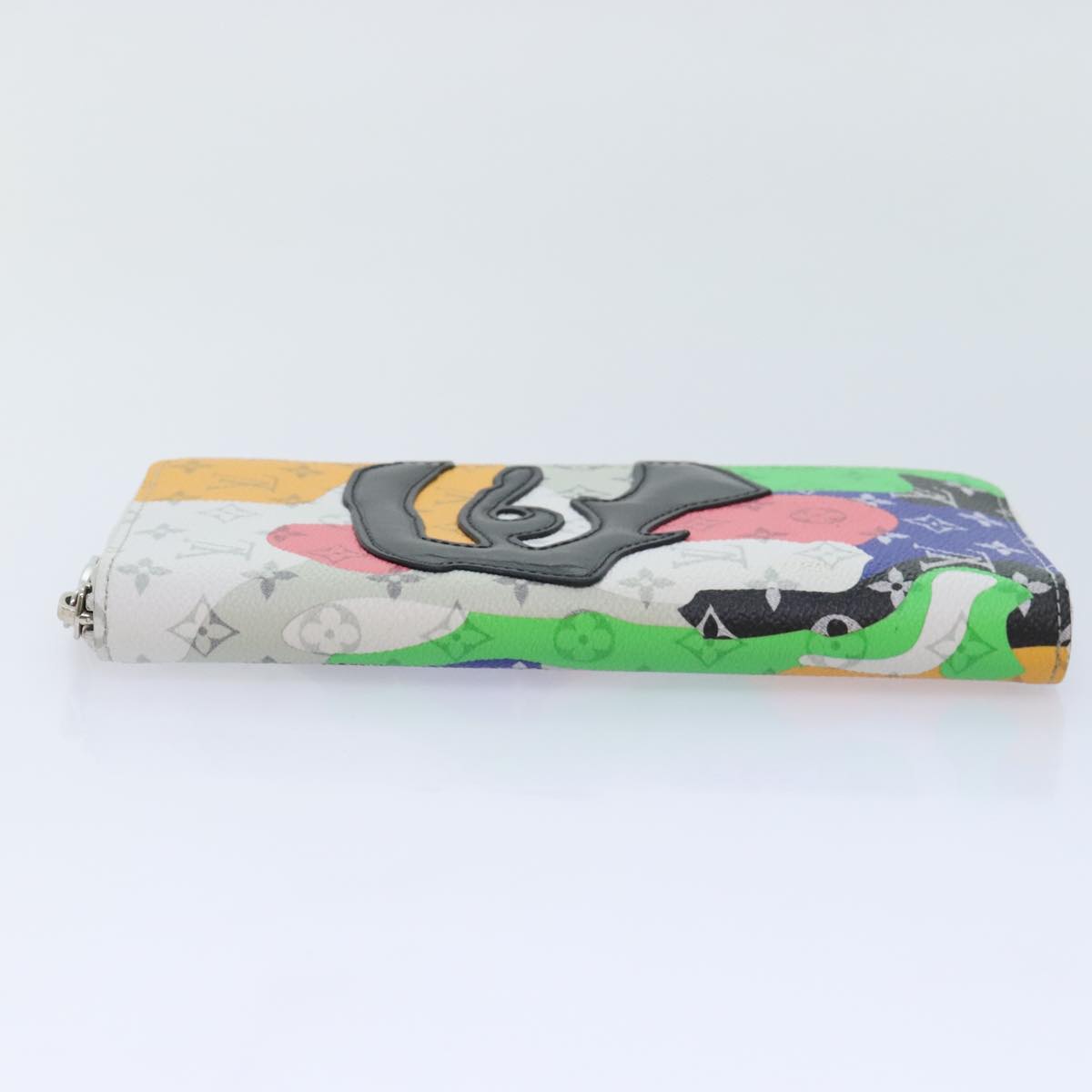 Louis Vuitton Zippy Wallet Vertical White Canvas Wallet