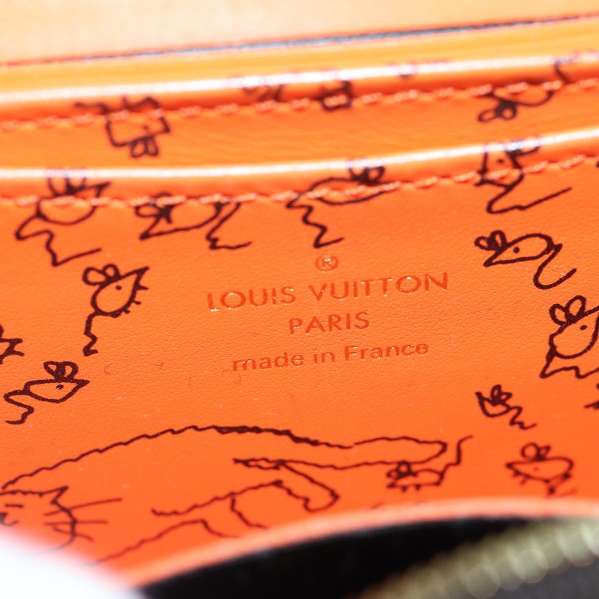 Louis Vuitton Zippy Coin Purse Brown Canvas Wallet