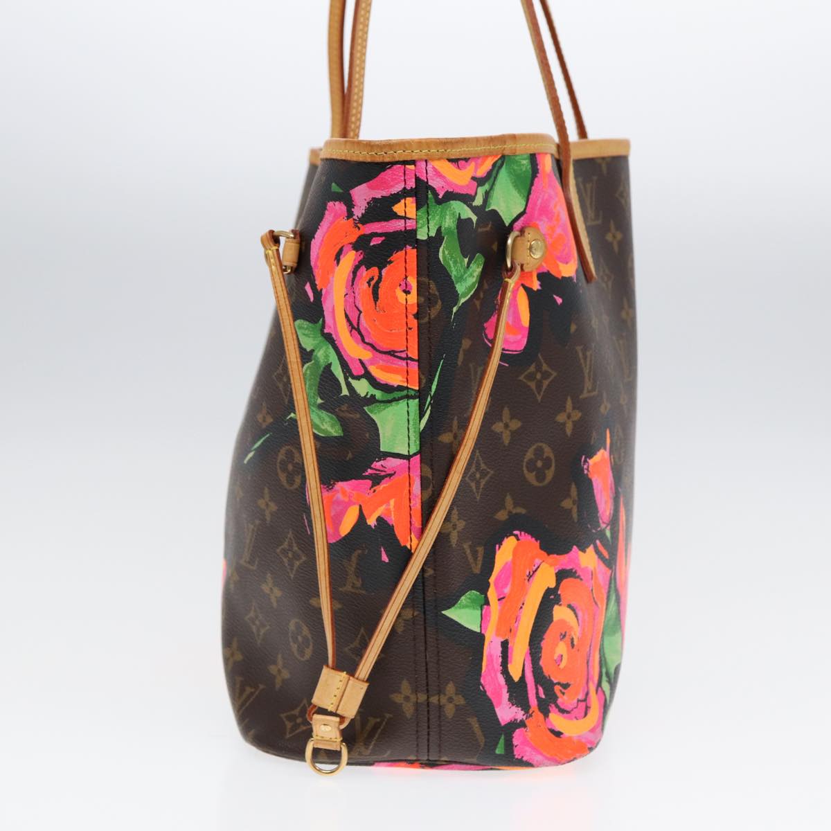 Louis Vuitton Neverfull Brown Canvas Tote Bag