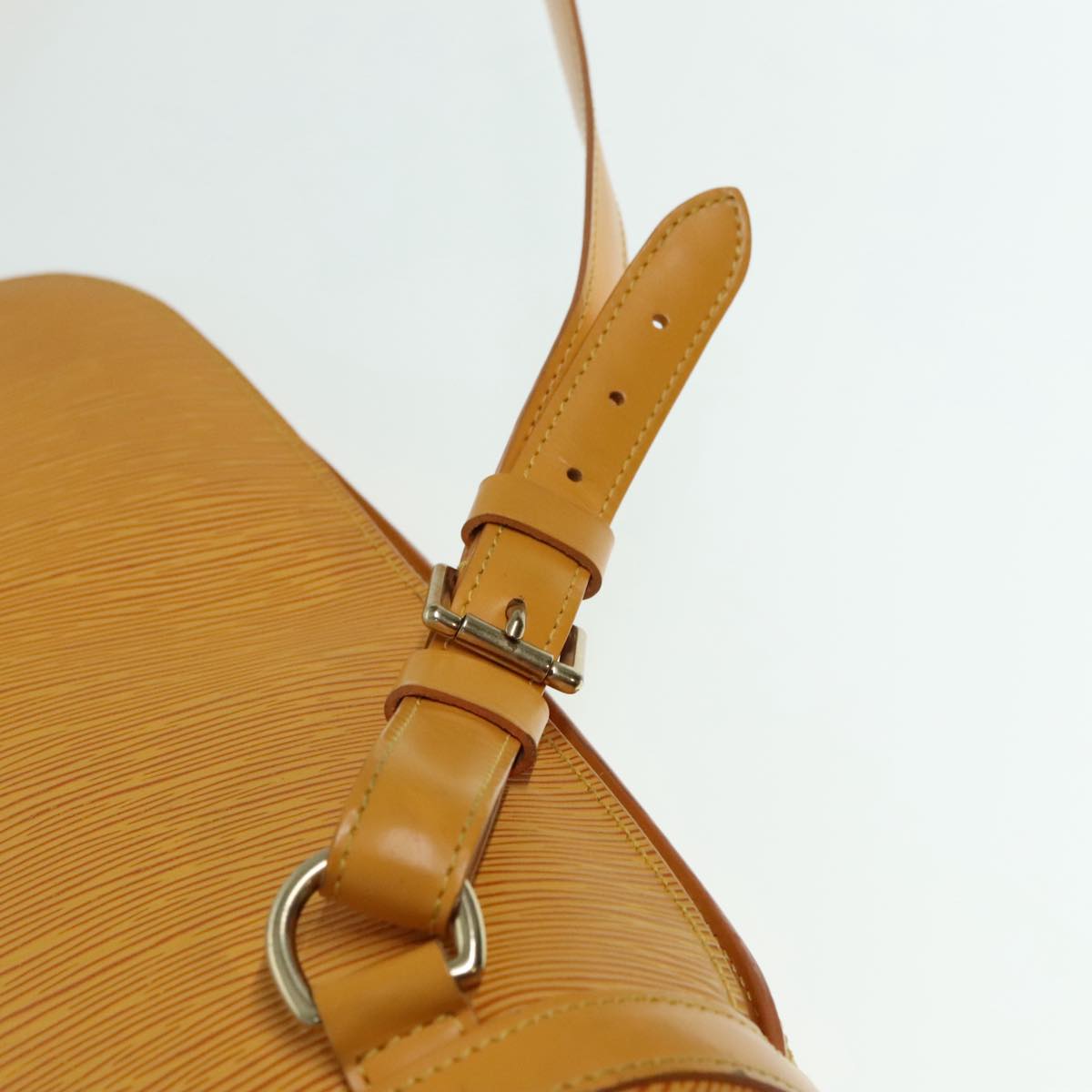 Louis Vuitton Gobelins Yellow Leather Backpack Bag