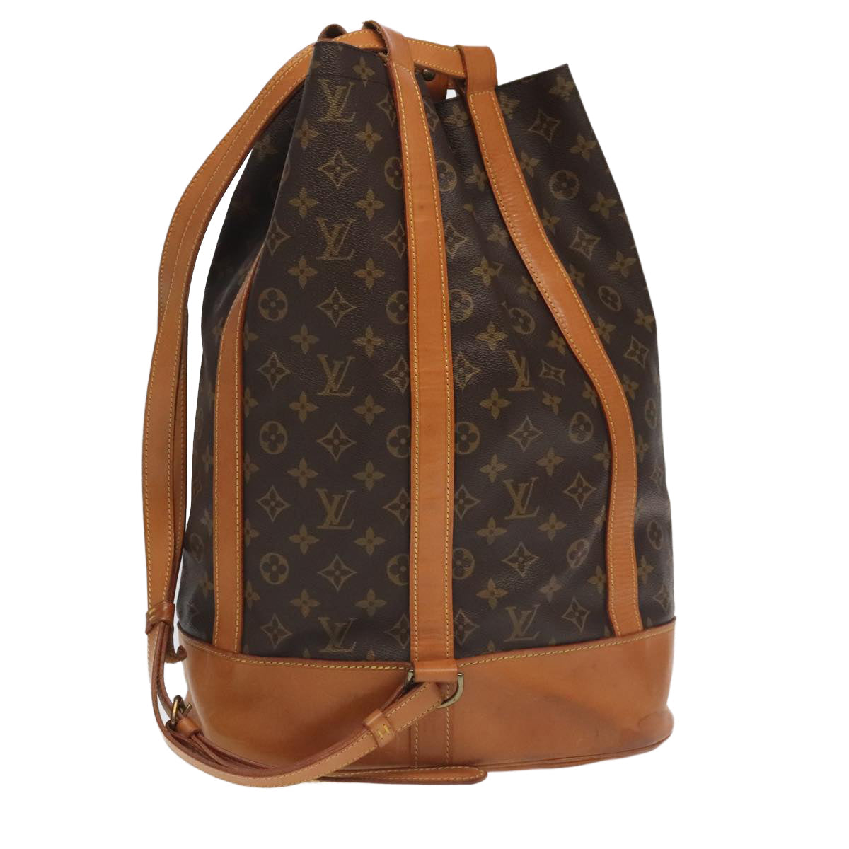 Louis Vuitton Randonnée Brown Canvas Shoulder Bag