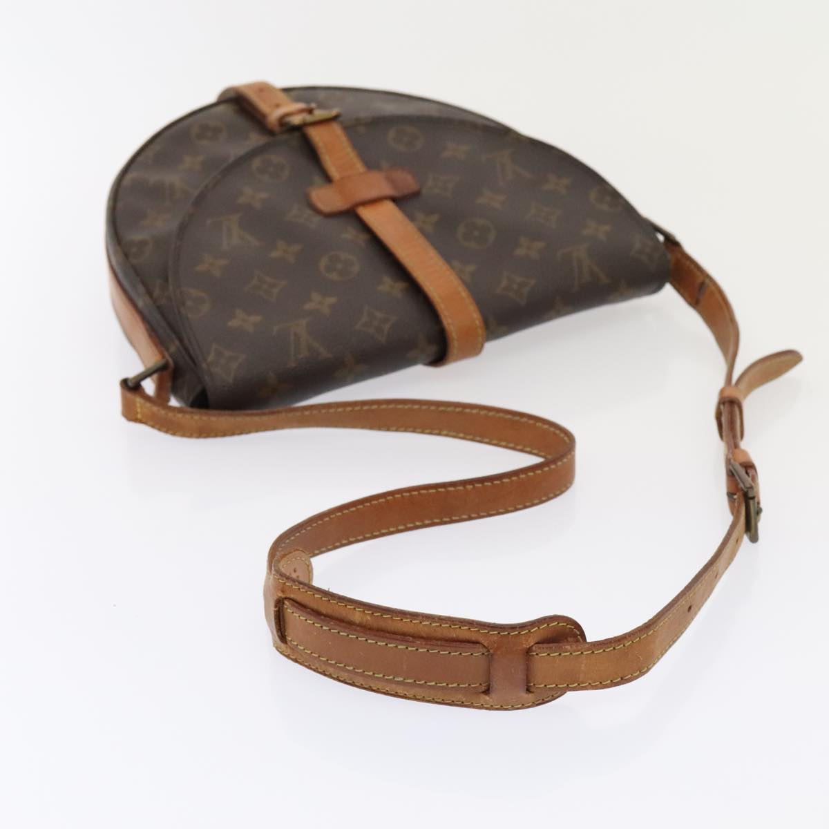 Louis Vuitton Chantilly Brown Canvas Shoulder Bag