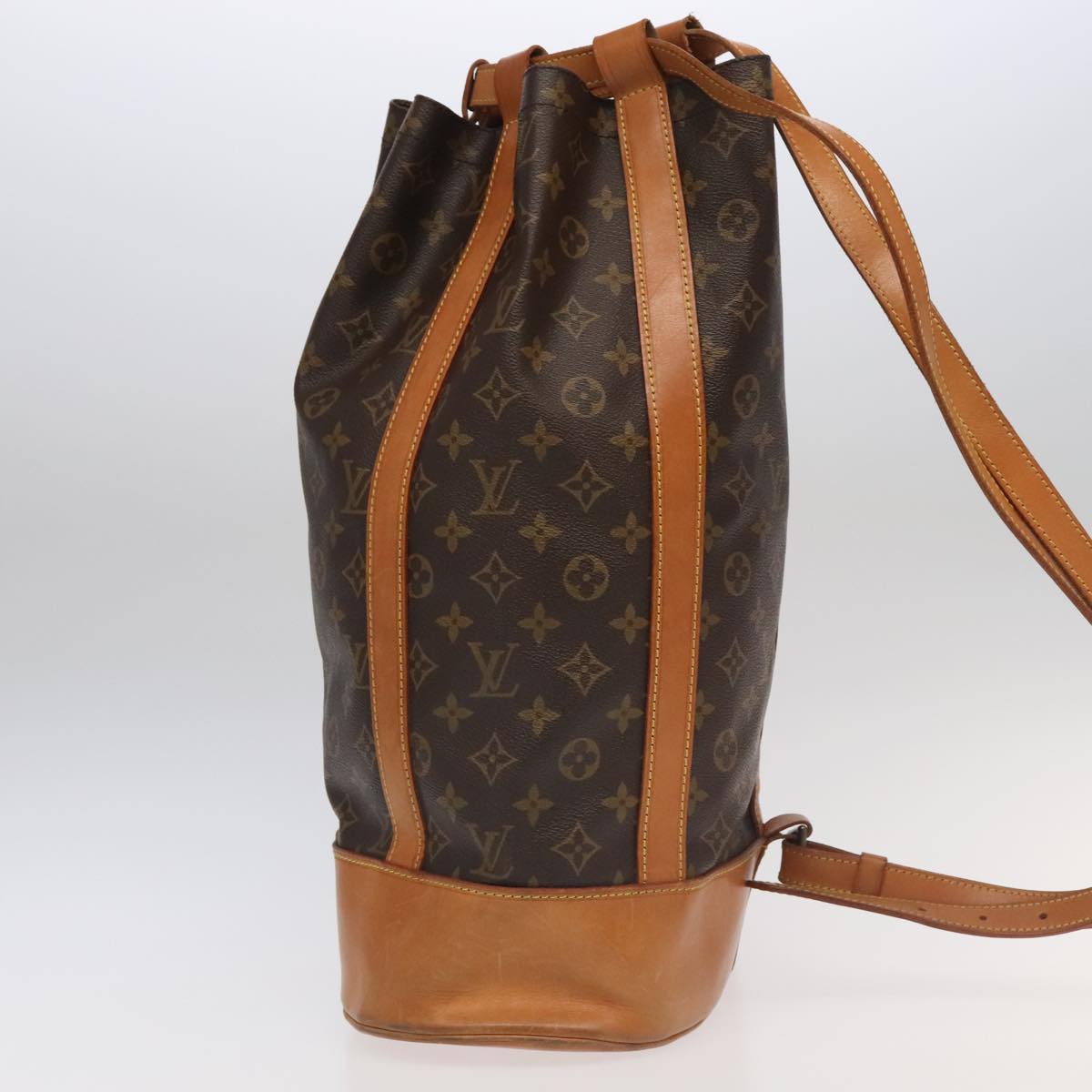 Louis Vuitton Randonnée Brown Canvas Shoulder Bag