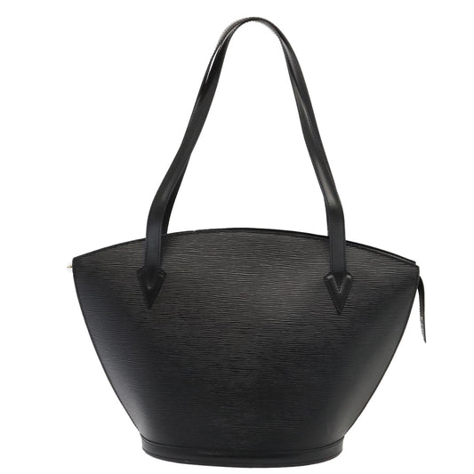 Louis Vuitton Saint Jacques Black Leather Shoulder Bag