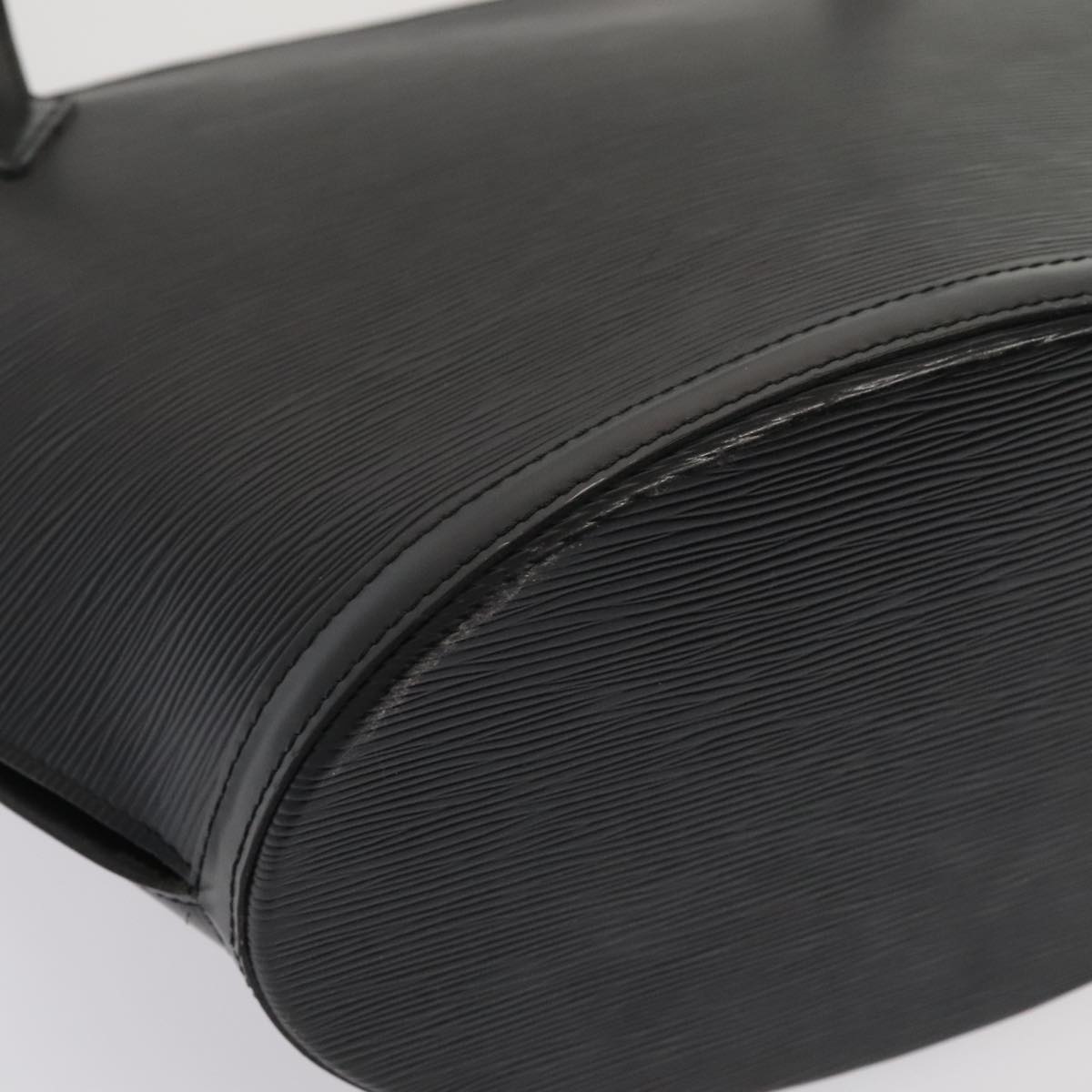 Louis Vuitton Saint Jacques Black Leather Shoulder Bag