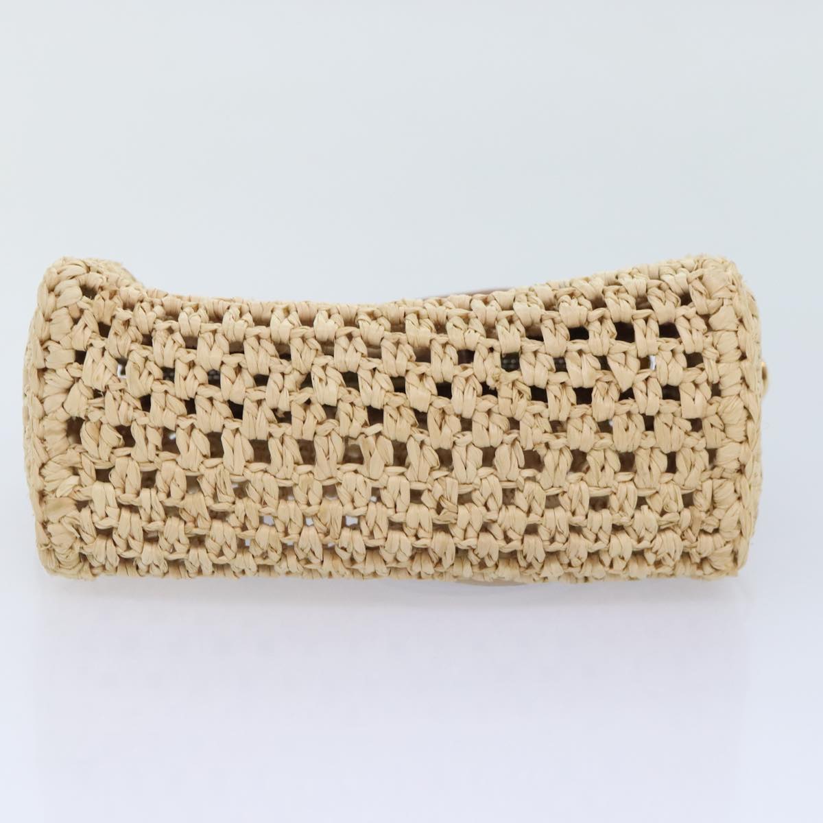 Louis Vuitton Nano Speedy Beige Synthetic Handbag