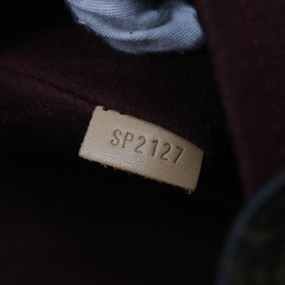 Louis Vuitton Montsouris Brown Canvas Backpack Bag