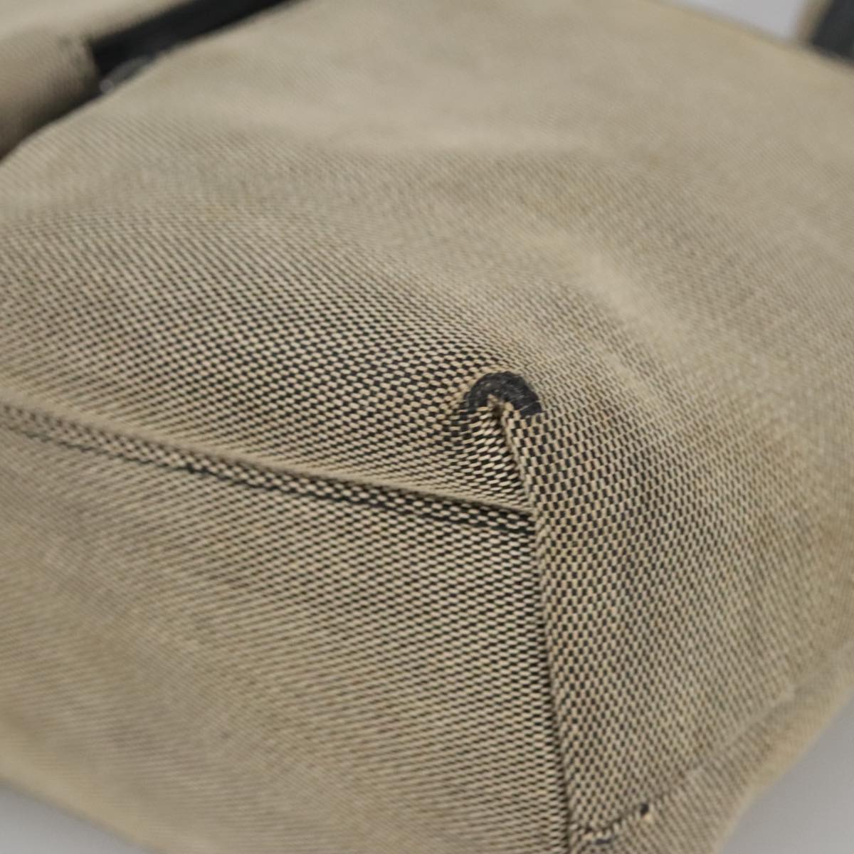 Gucci Beige Canvas Handbag
