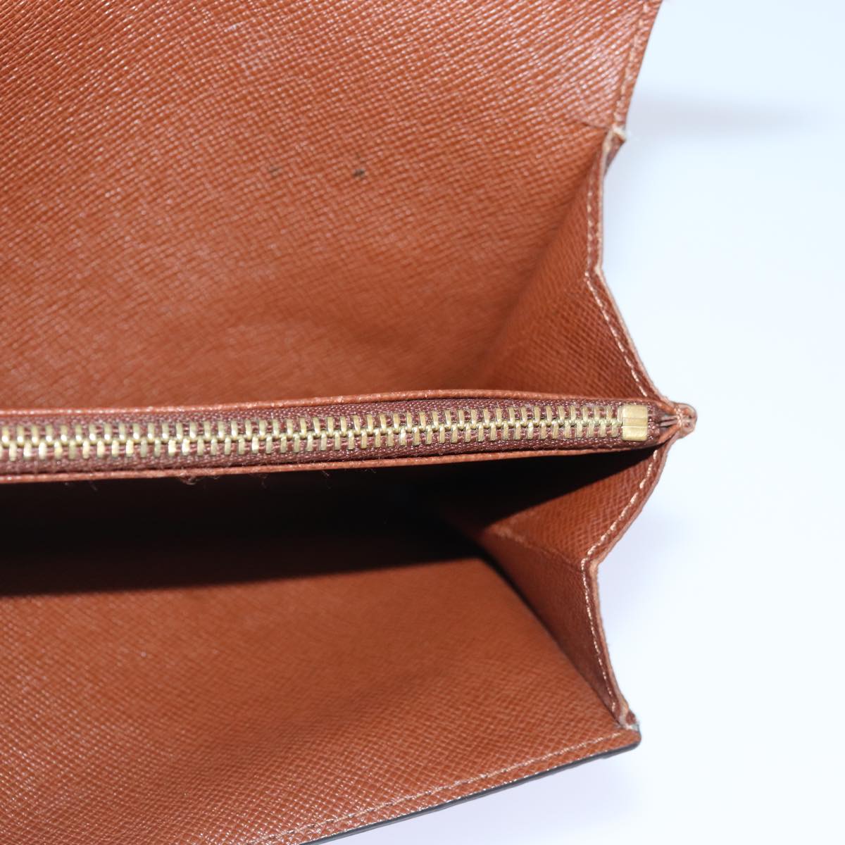 Louis Vuitton Portefeuille Sarah Khaki Canvas Wallet