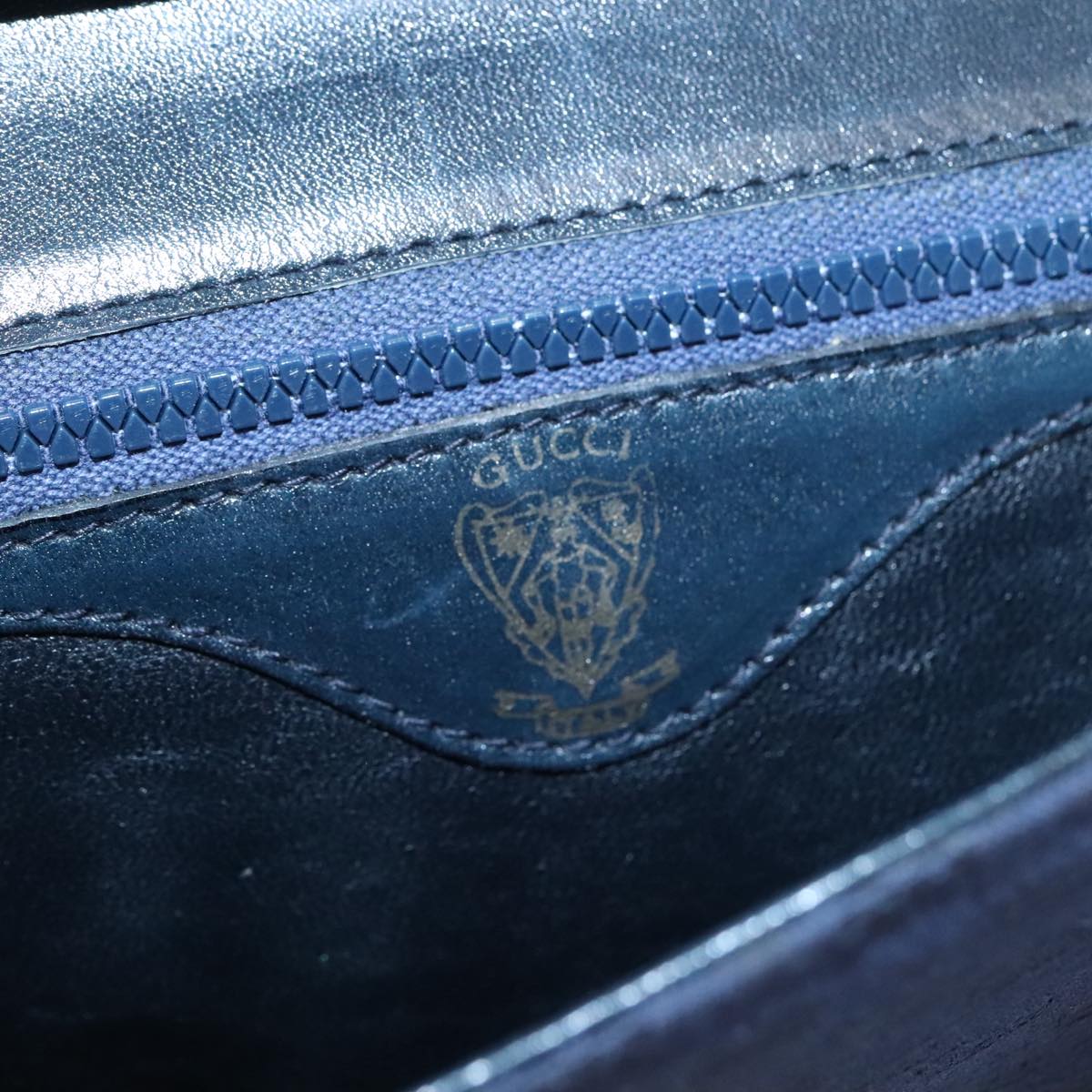 Gucci Gg Canvas Navy Canvas Shoulder Bag
