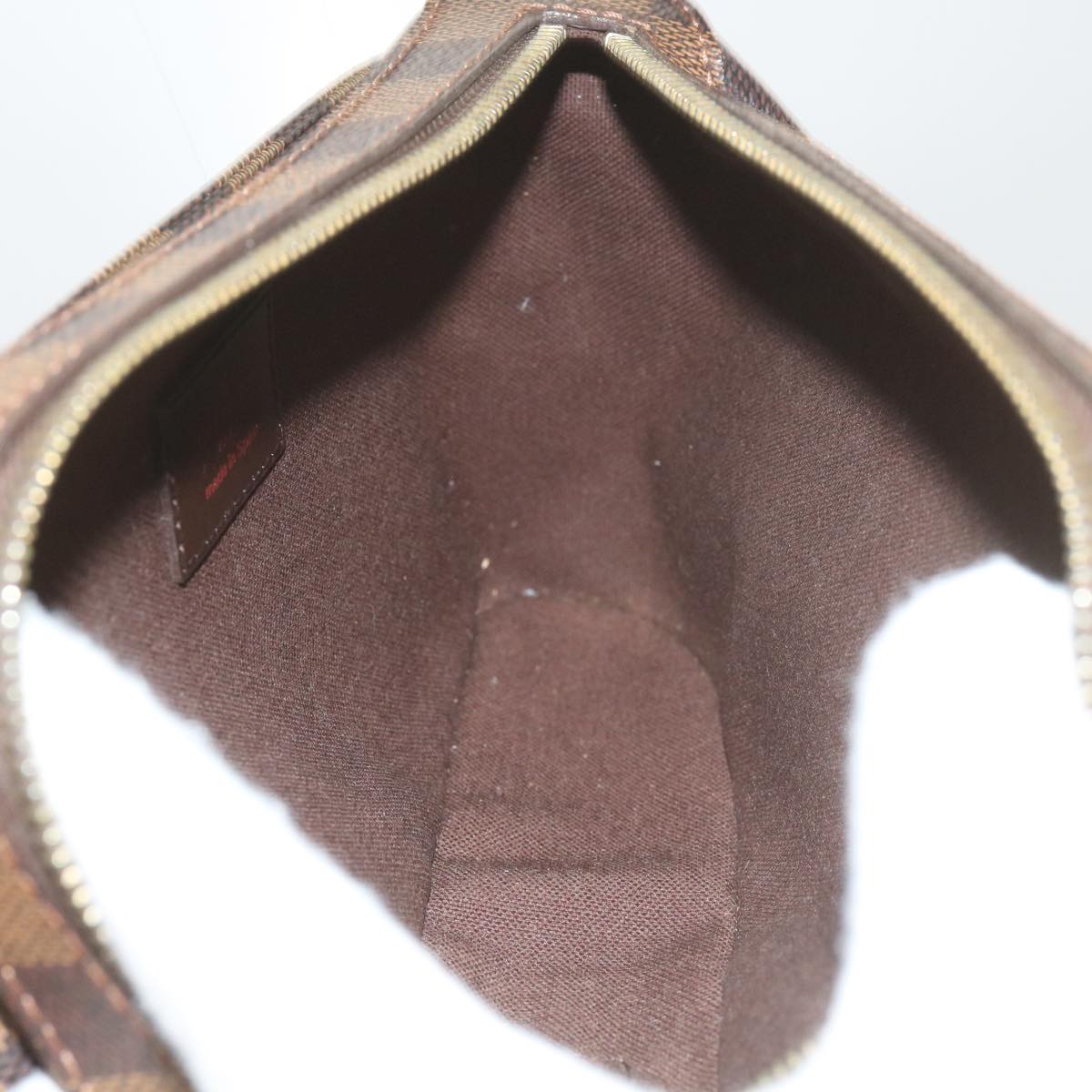 Louis Vuitton Geronimos Brown Canvas Shoulder Bag