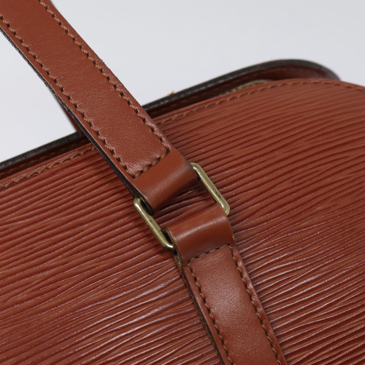 Louis Vuitton Soufflot Brown Leather Handbag