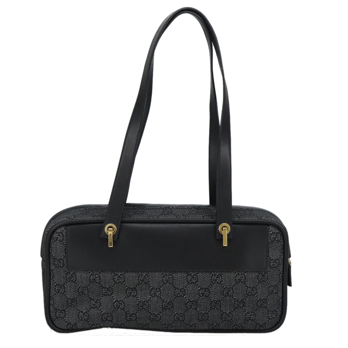 Gucci Gg Canvas Black Canvas Shoulder Bag