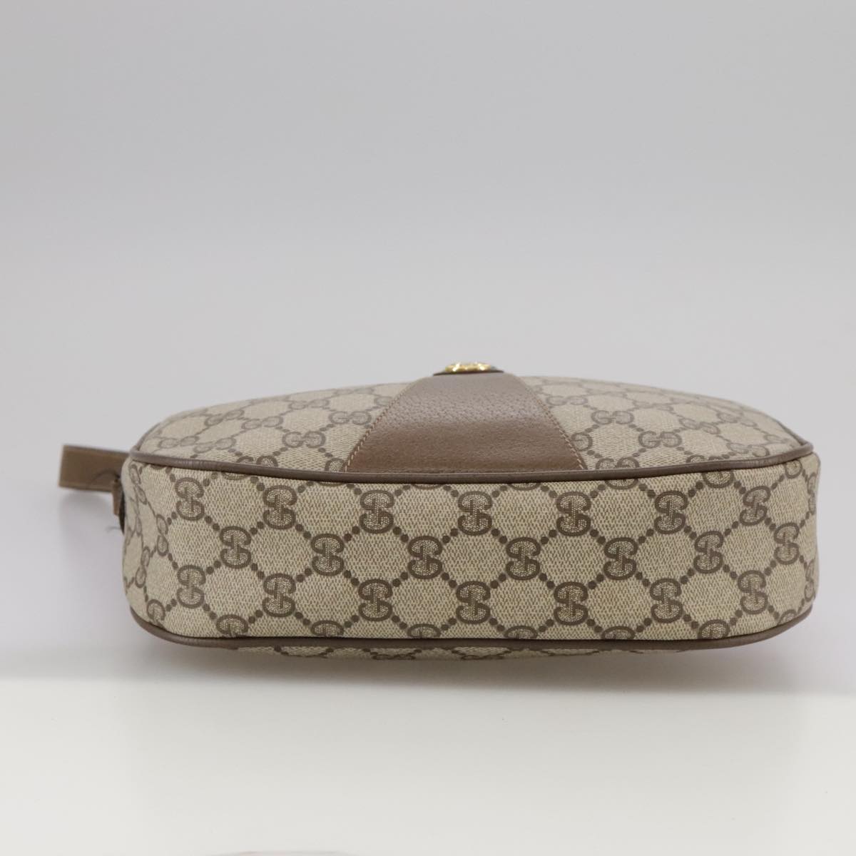Gucci Gg Canvas Beige Canvas Clutch Bag