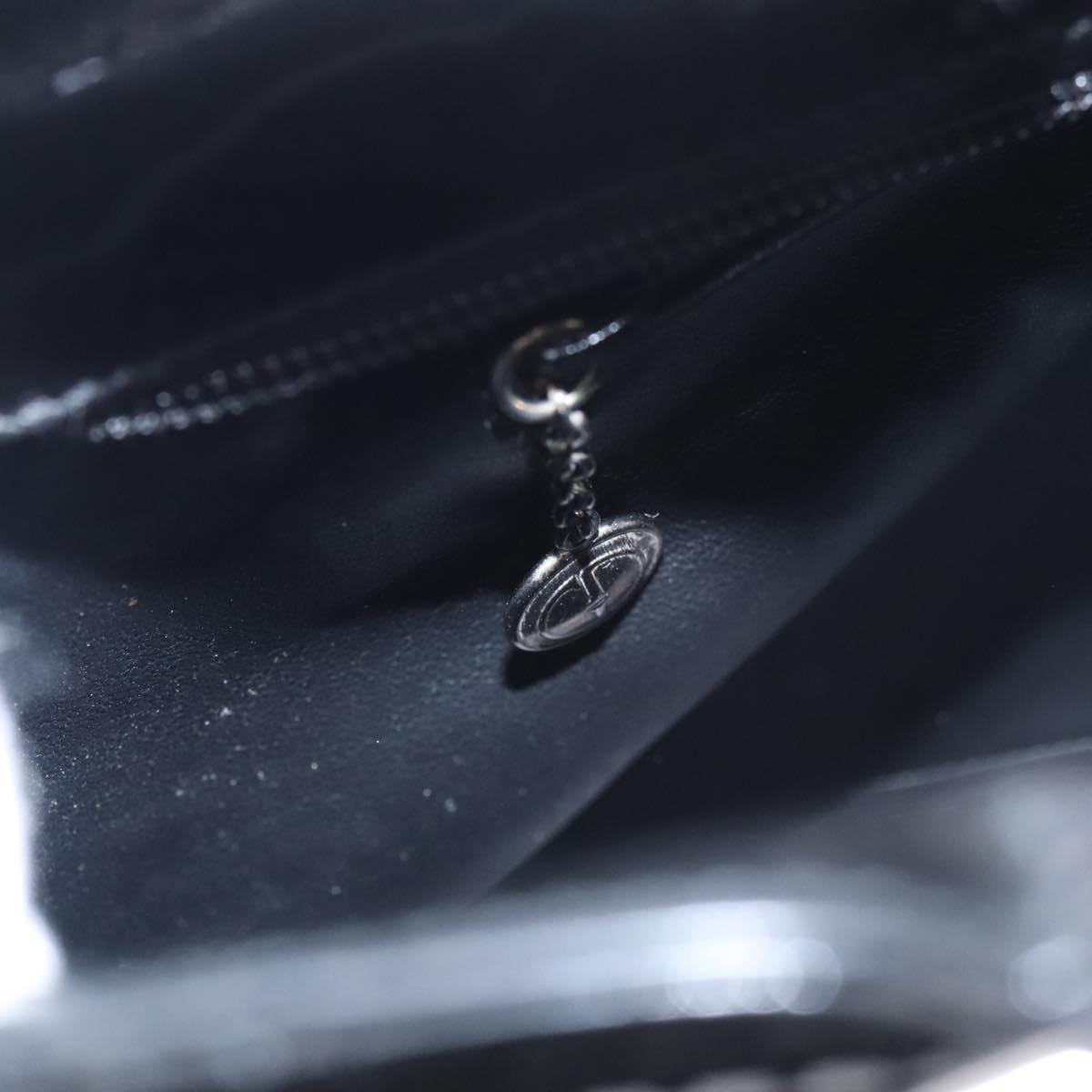 Gucci Bamboo Black Patent Leather Handbag