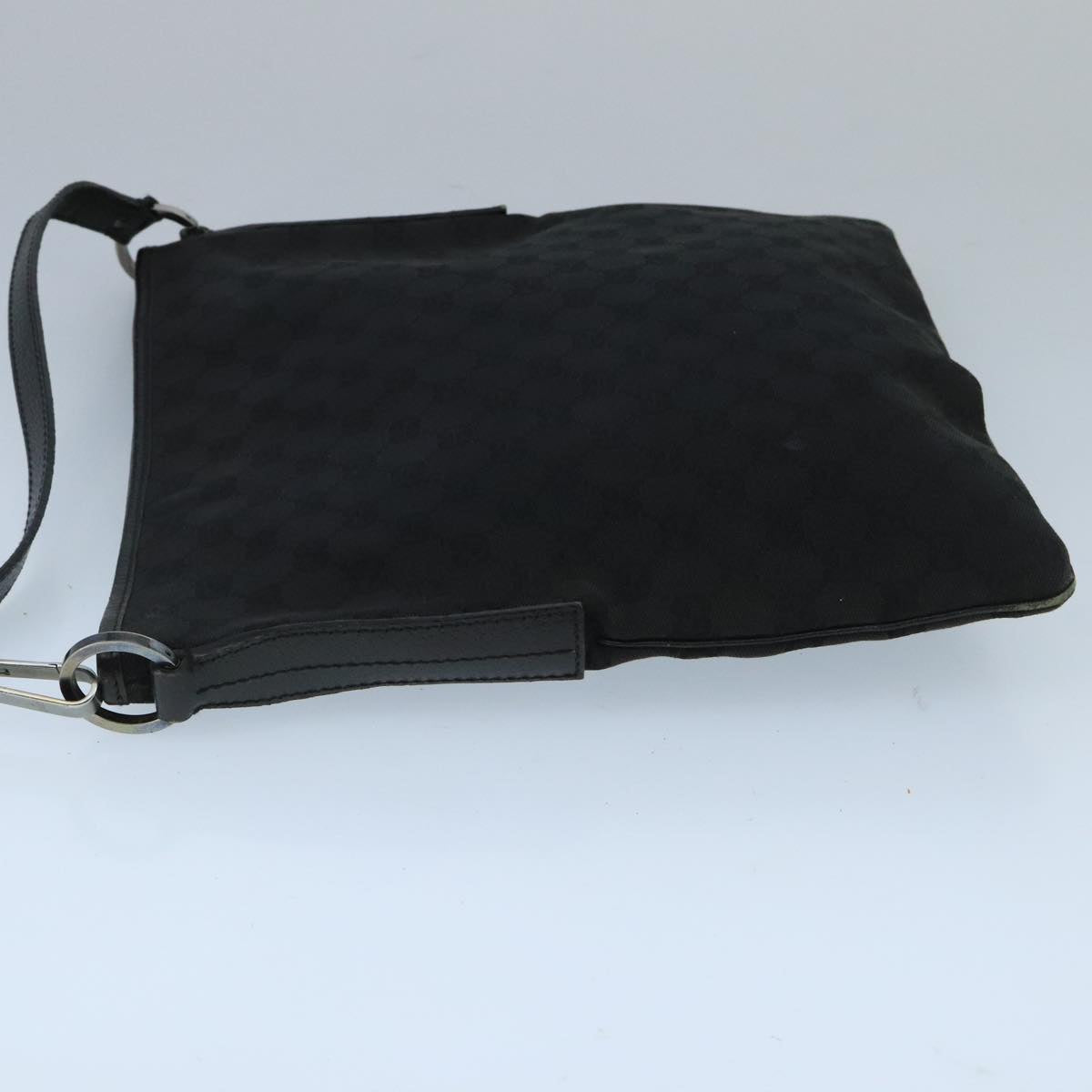 Gucci Black Canvas Shoulder Bag