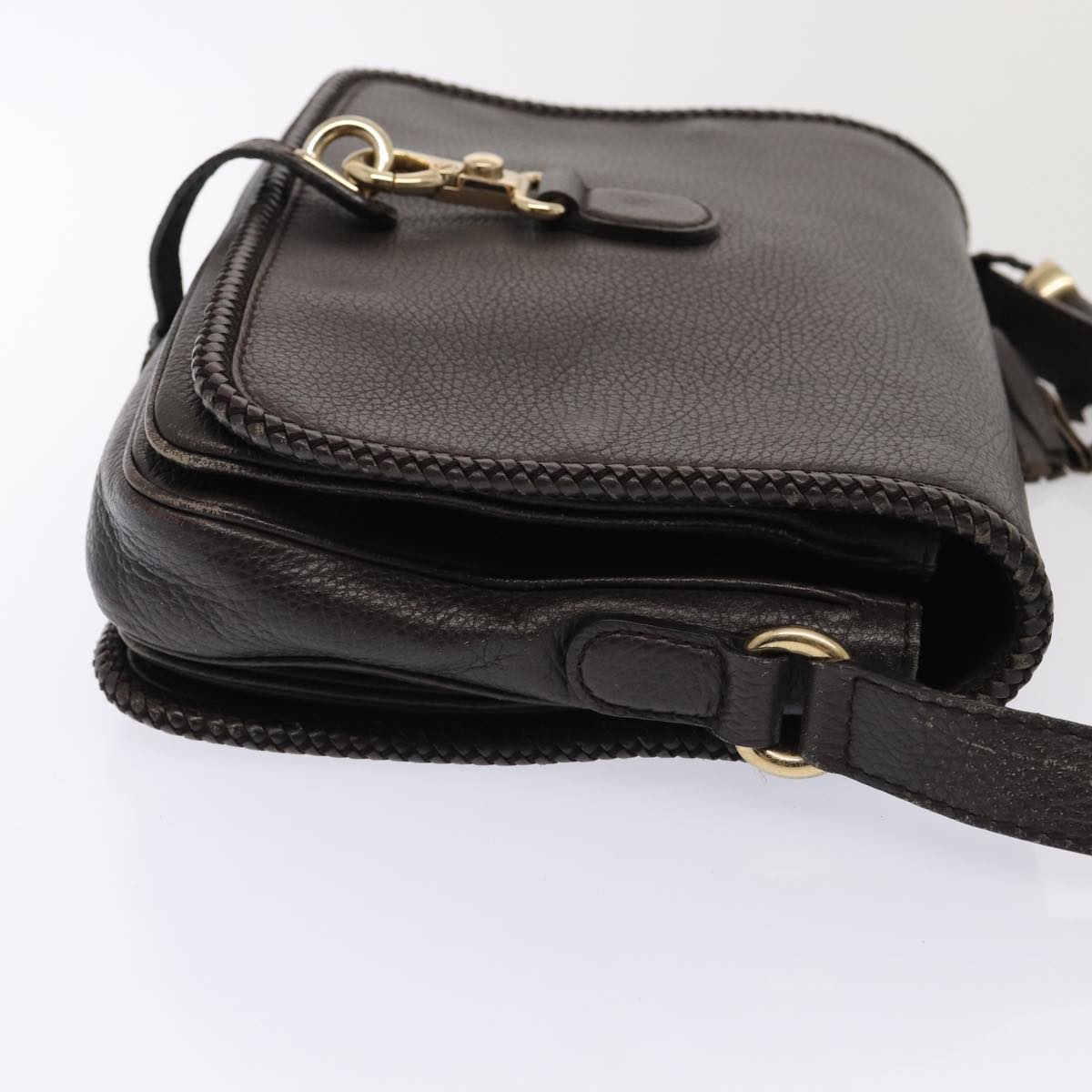 Gucci Marrakech Brown Leather Shoulder Bag
