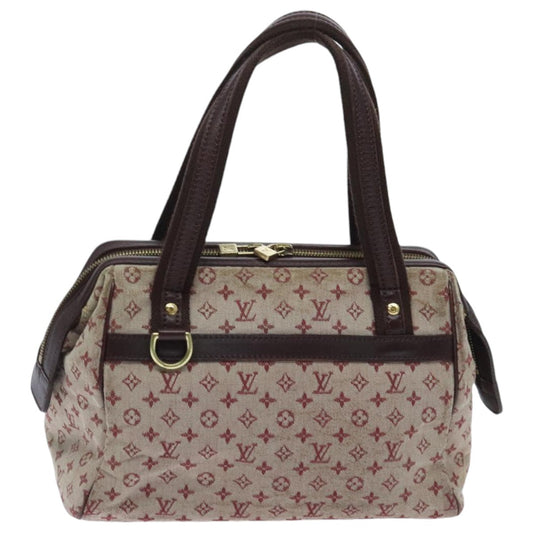 Louis Vuitton Josephine Red Canvas Handbag