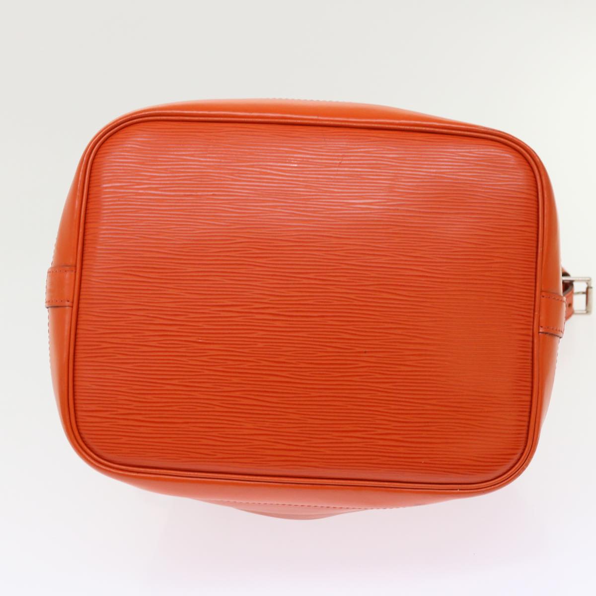 Louis Vuitton Petit Noé Orange Leather Shoulder Bag