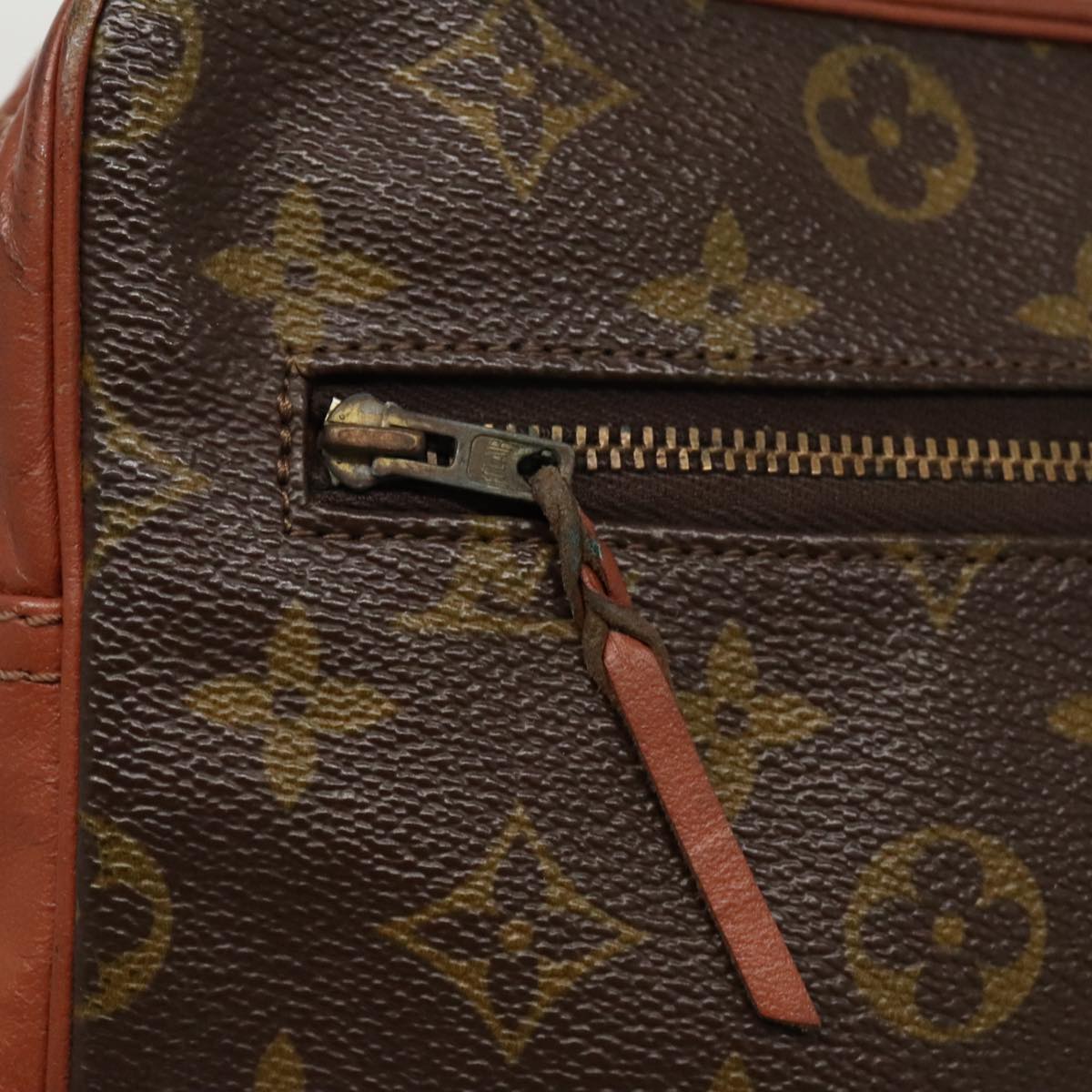 Louis Vuitton Shoulder Bag Brown Canvas Shoulder Bag
