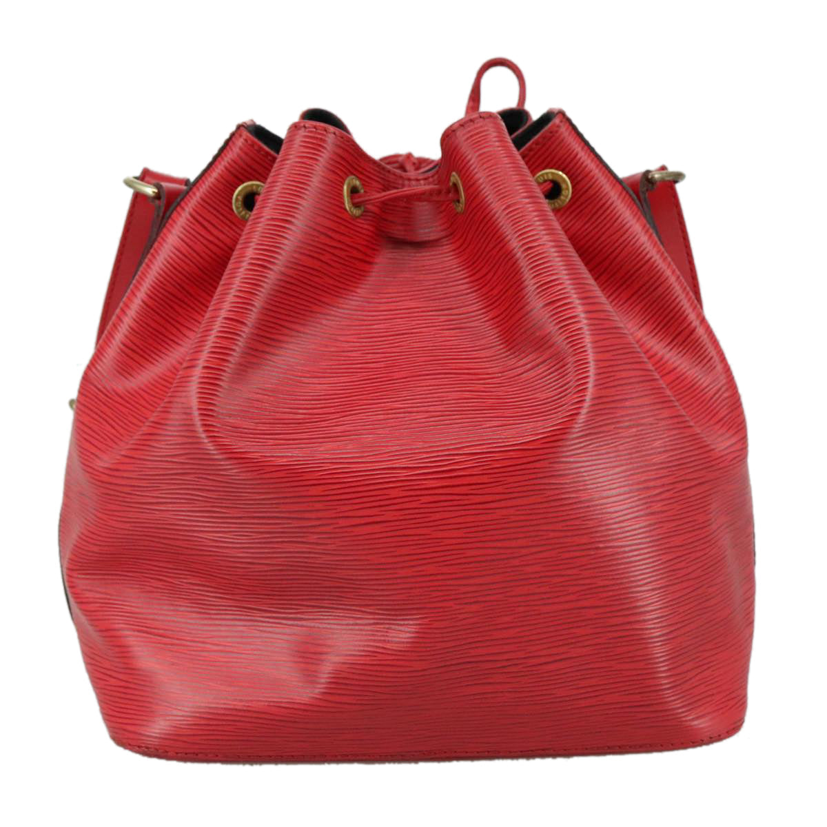 Louis Vuitton Noé Pm Red Leather Shoulder Bag