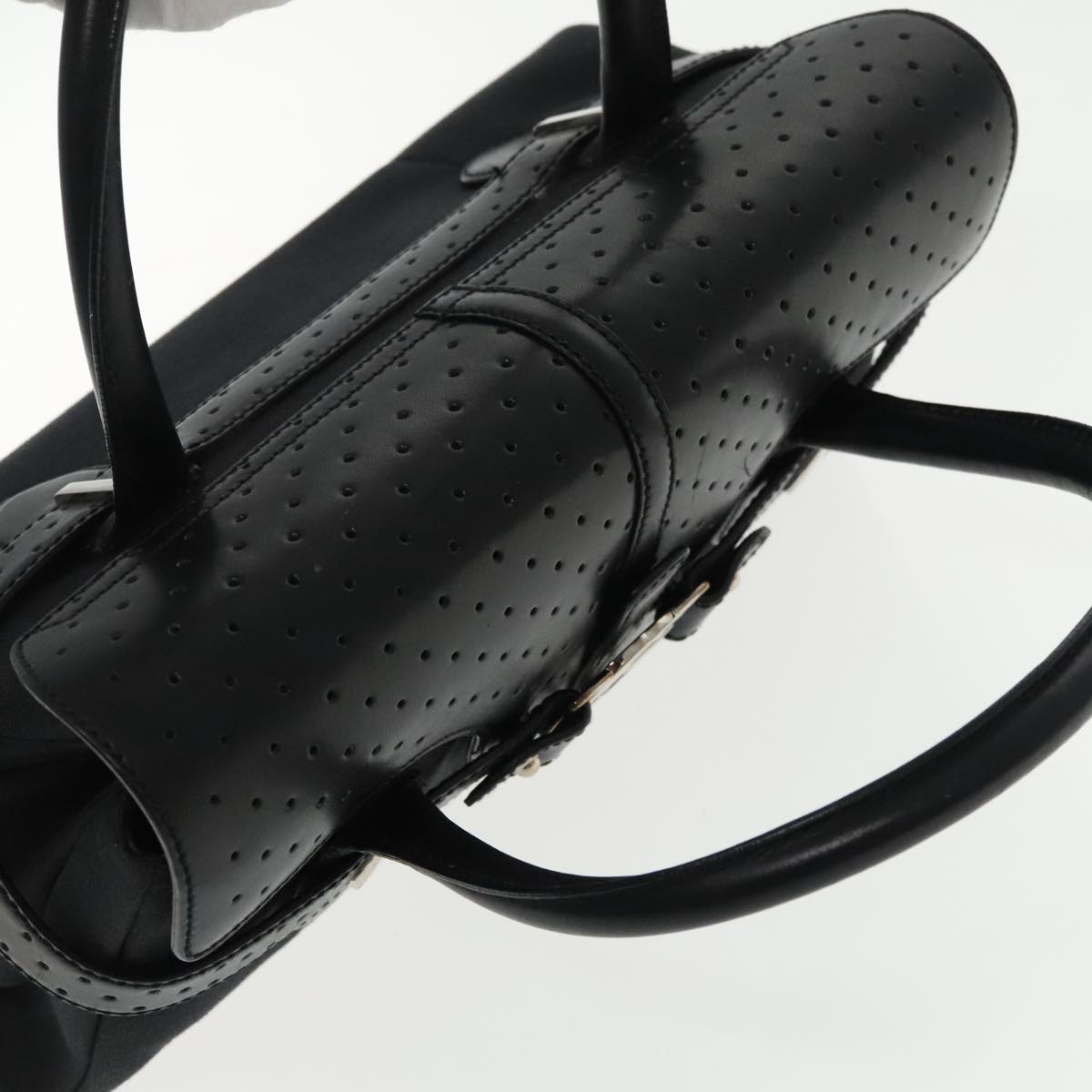 Gucci Interlocking Black Leather Handbag