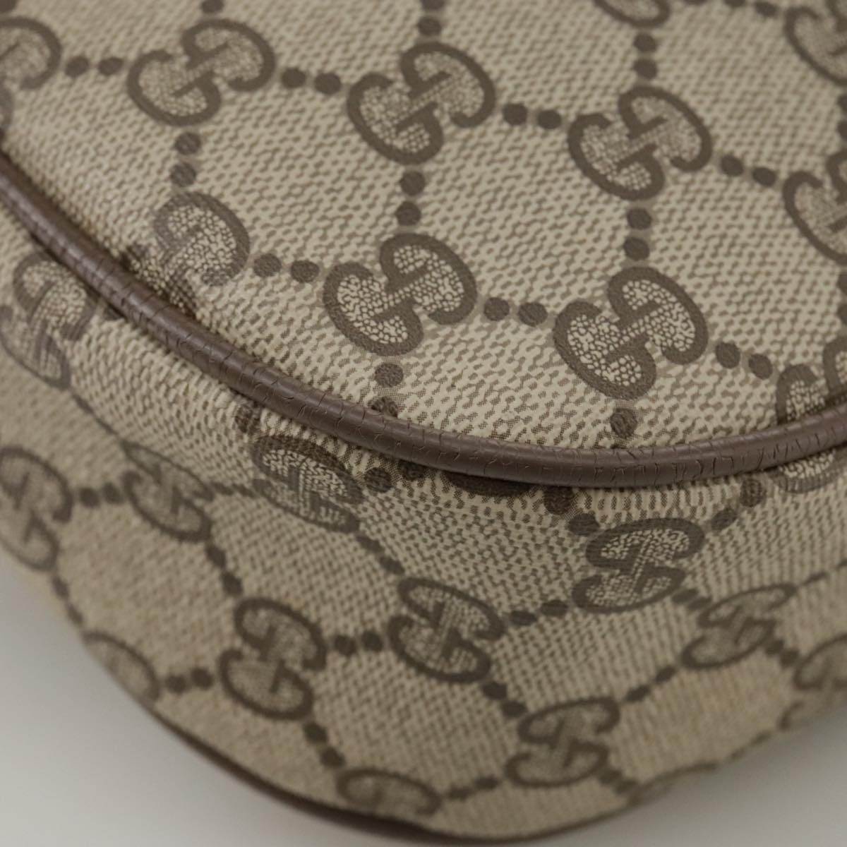 Gucci Gg Canvas Beige Canvas Clutch Bag
