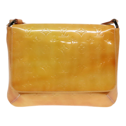 Louis Vuitton Thompson Street Yellow Patent Leather Shoulder Bag