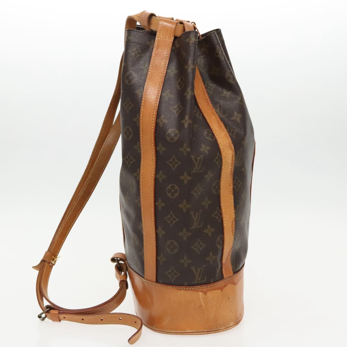Louis Vuitton Randonnée Brown Canvas Shoulder Bag