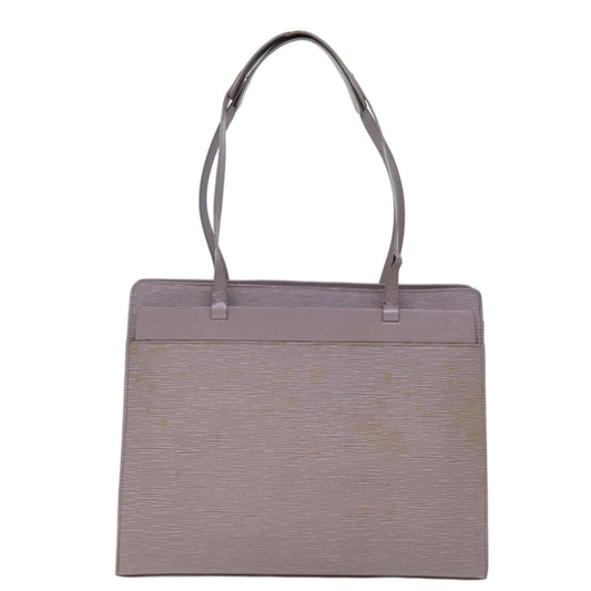 Louis Vuitton Croisette Purple Leather Tote Bag ()