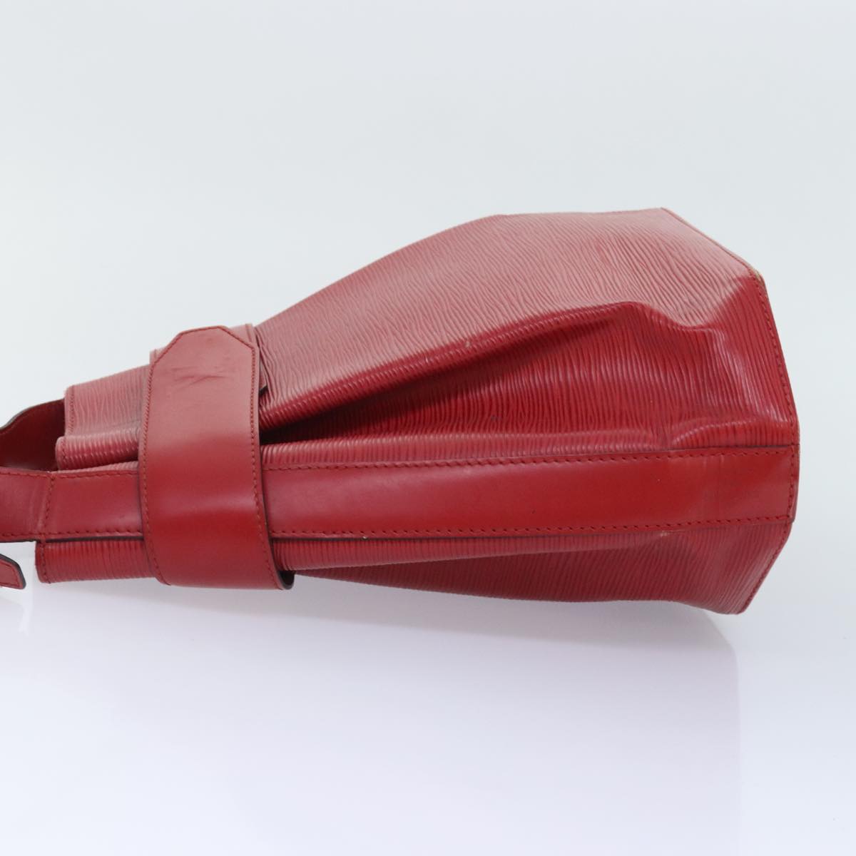 Louis Vuitton Sac D'épaule Red Leather Shoulder Bag