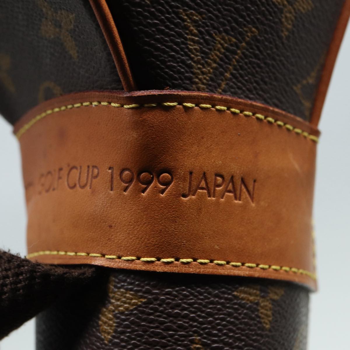 Louis Vuitton Lv America's Cup Brown Canvas Clutch Bag