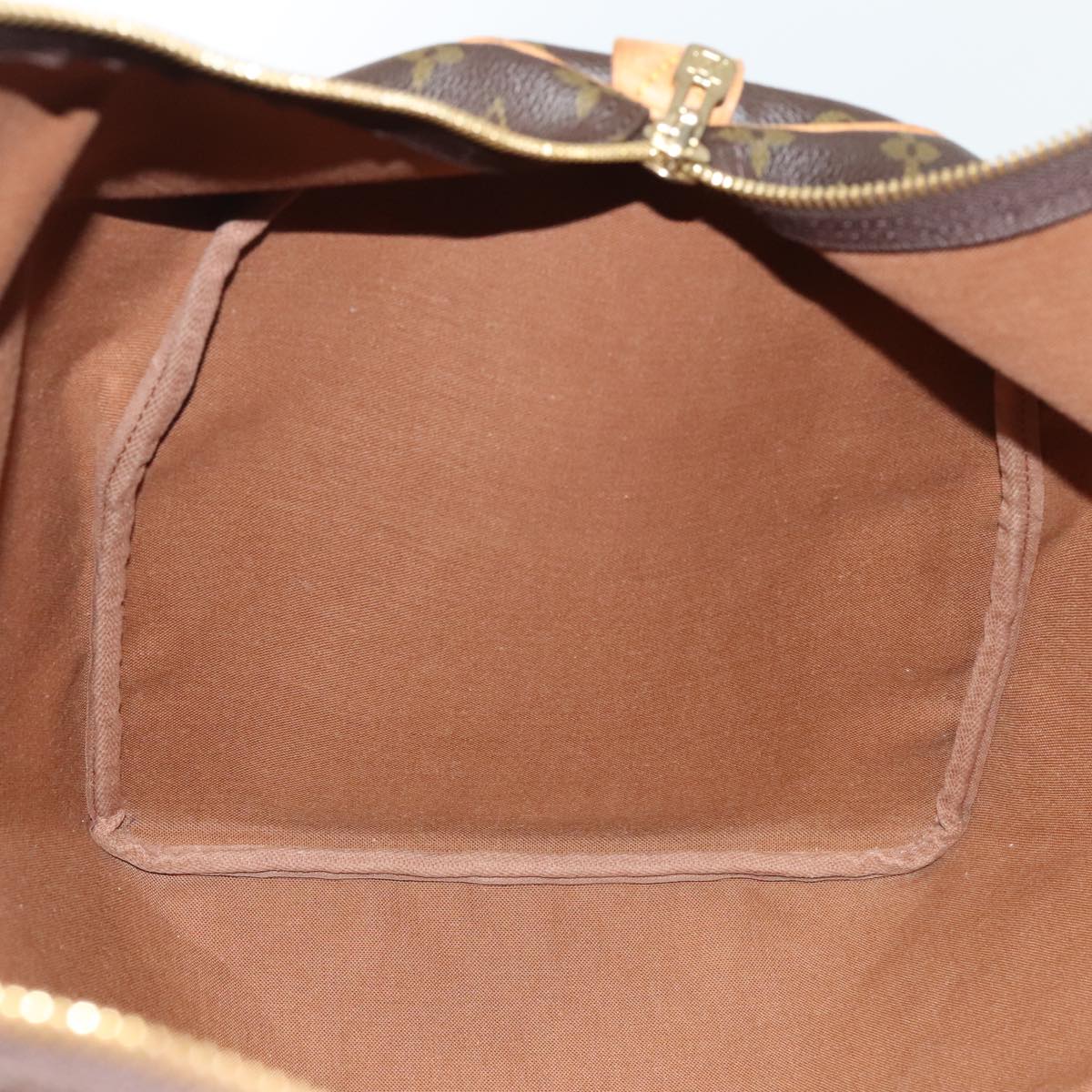Louis Vuitton Keepall 60 Brown Canvas Travel Bag