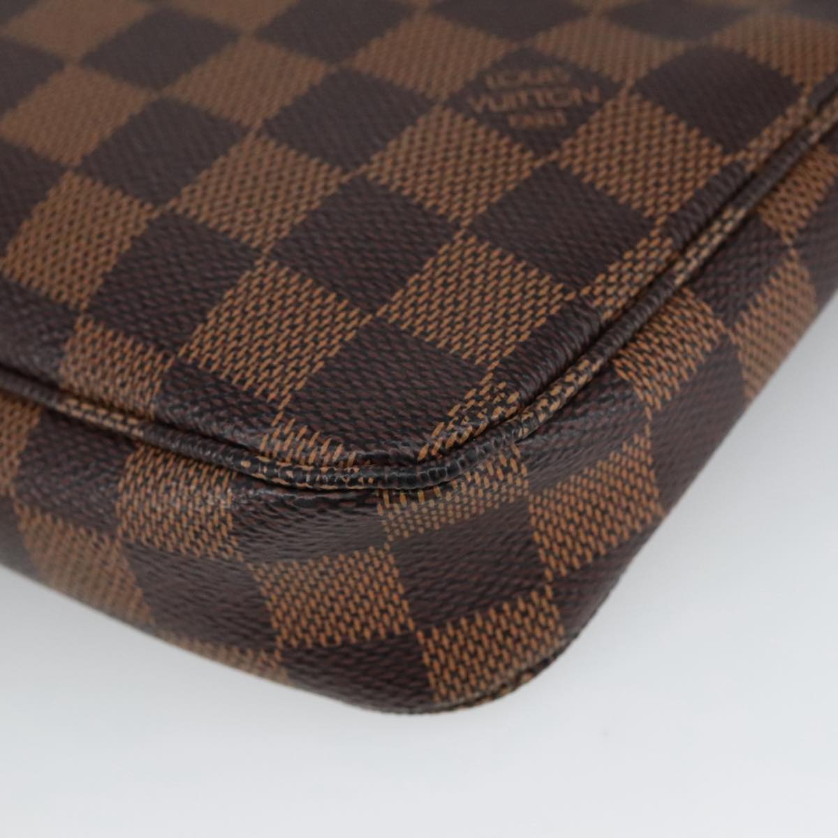 Louis Vuitton Pochette Accessoire Brown Canvas Shoulder Bag