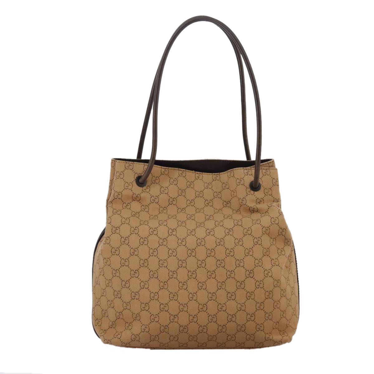 Gucci Gg Canvas Beige Canvas Shoulder Bag