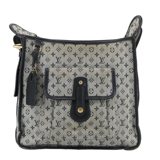 Louis Vuitton Mary Kate Grey Canvas Shoulder Bag