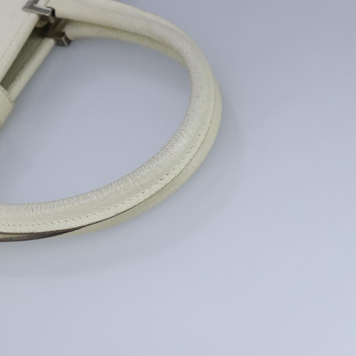 Gucci Jackie Ecru Leather Handbag