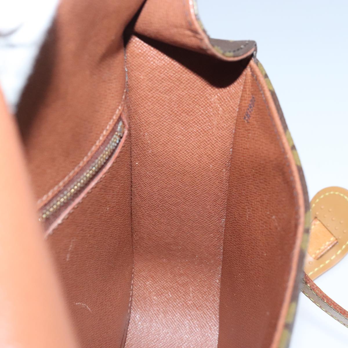 Louis Vuitton Saint Cloud Brown Canvas Shoulder Bag